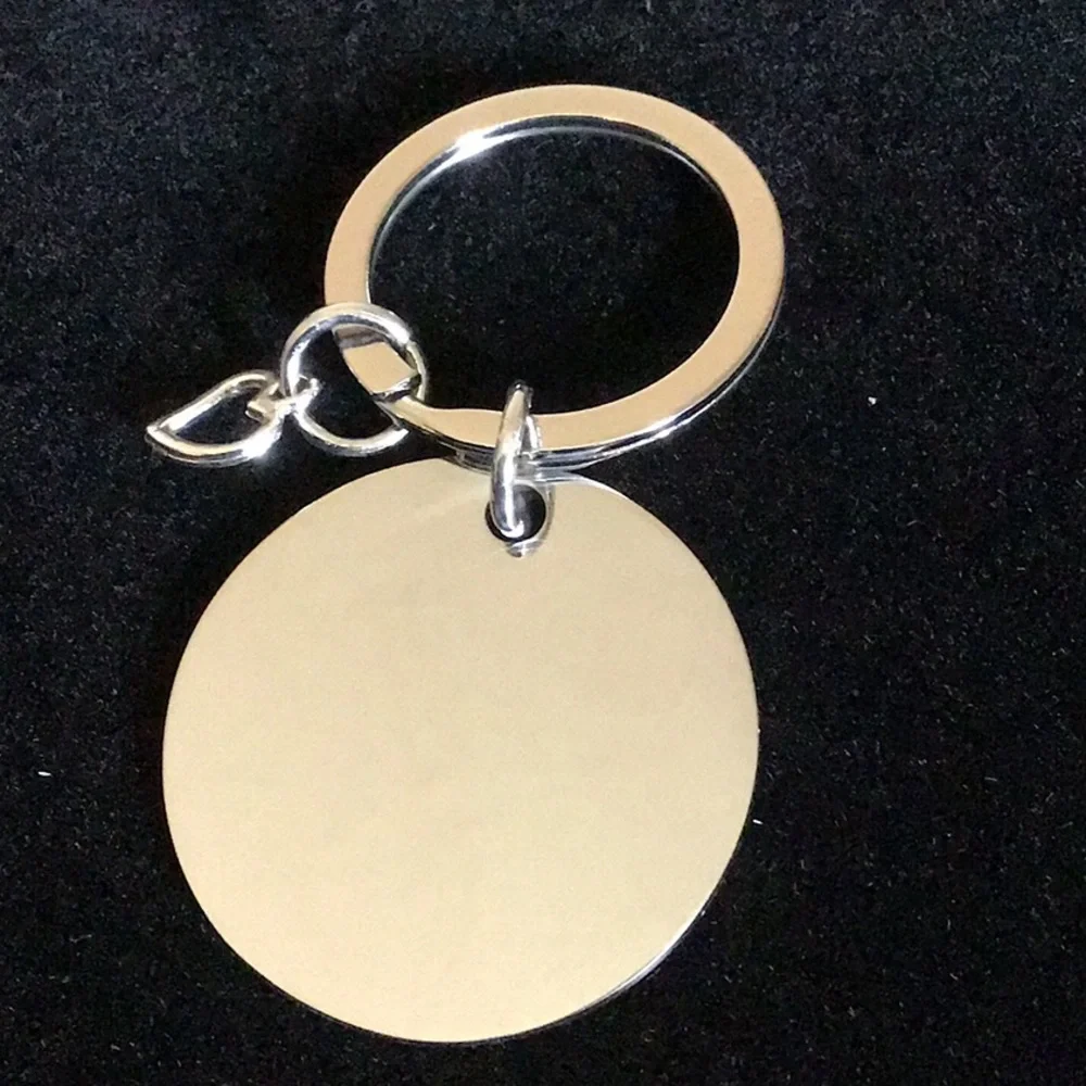 Thank You For Being The Dad You Didn’t Have To Be Keychain stainless ste…